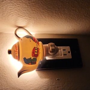 San Francisco Cable Cars, Teacup shapped nightlight, New